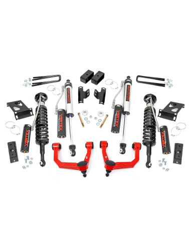 ROUGH COUNTRY 3.5" Vertex Lift Kit UCA Red |...