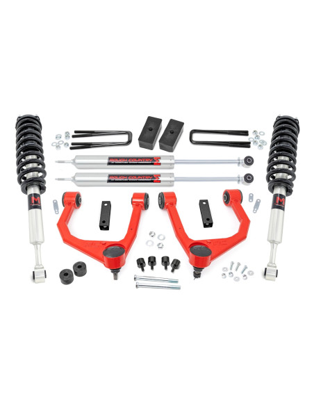 ROUGH COUNTRY KIT SUSPENSION 3.5" M1 Rojo | Toyota Tundra