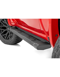 ROUGH COUNTRY HD2 Aluminum Running Boards | Toyota Tacoma...