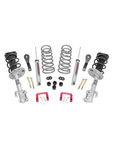 ROUGH COUNTRY 2.5" Leveling Lift Kit N3 Struts...
