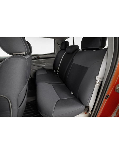 ROUGH COUNTRY Seat Covers Front & Rear Crew Cab | Toyota Tacoma