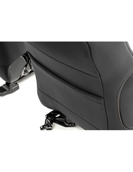 ROUGH COUNTRY Fundas Asientos Delanteros y Traseros Cabina Doble | Toyota Tacoma