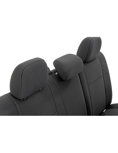 ROUGH COUNTRY Fundas Asientos Delanteros y Traseros Cabina Doble | Toyota Tacoma