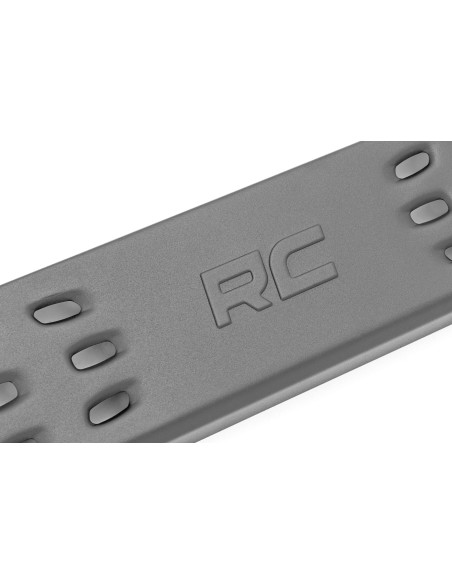 ROUGH COUNTRY RPT2 Running Boards Crew Cab Black | Toyota Tundra