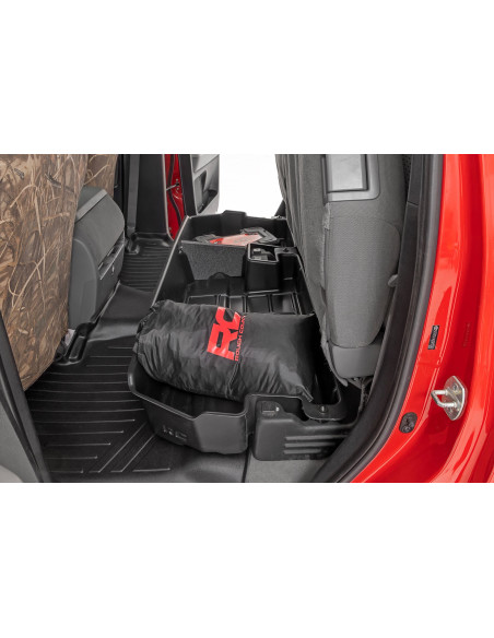 ROUGH COUNTRY Under Seat Storage | Toyota Tundra Double Cab