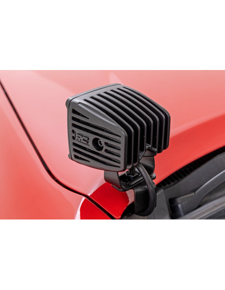 ROUGH COUNTRY ILUMINACION LED en Columna A 2" Flood Negras | Toyota Tacoma