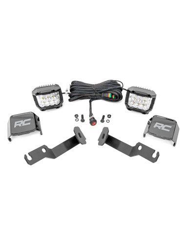 ROUGH COUNTRY Iluminacion LED en Columna A 3"...