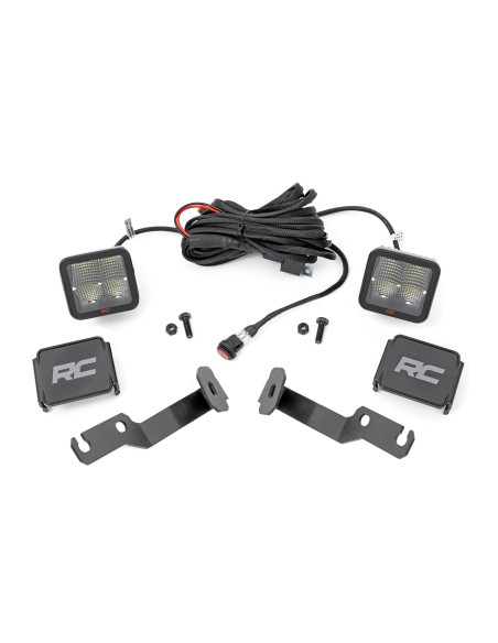 ROUGH COUNTRY ILUMINACION LED Spectrum 2" Spot en Columna A | Toyota Tacoma