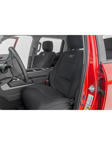 ROUGH COUNTRY Seat Covers Neoprene | Toyota Tundra