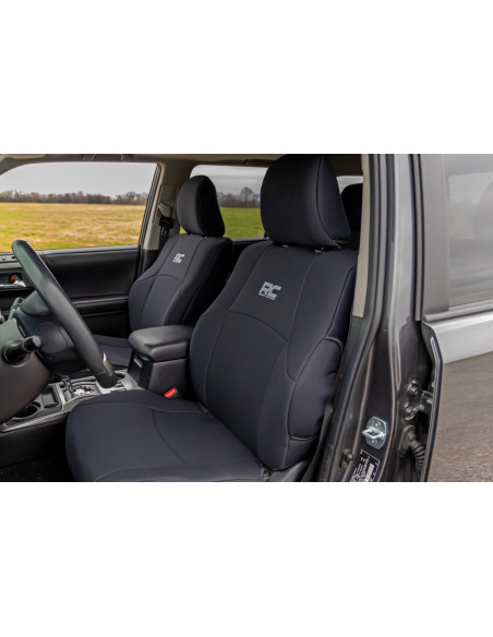 ROUGH COUNTRY Front & Rear Seat Covers | Toyota 4Runner