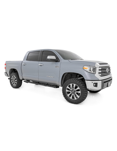 ROUGH COUNTRY BA2 RUNNING BOARDS Crew Cab | Toyota Tundra
