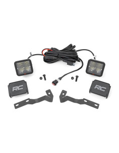 ROUGH COUNTRY LED Light Kit Ditch Mount 2" Spectrum Spot...