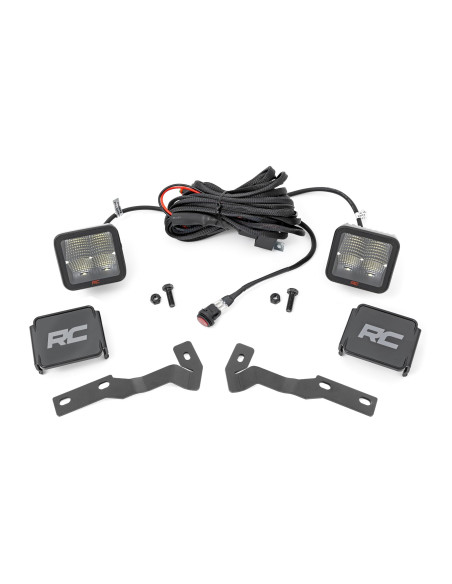 ROUGH COUNTRY ILUMINACION LED en Columna A 2" Spectrum Spot | Toyota Tacoma