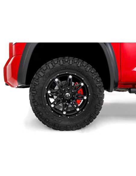 ROUGH COUNTRY Embellecedores Pinzas de Freno Rojos Delanteros y Traseros | Toyota Tundra