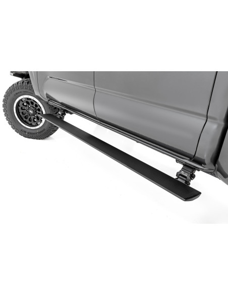 ROUGH COUNTRY Power Running Boards Dual Motor | Toyota Tacoma Double Cab