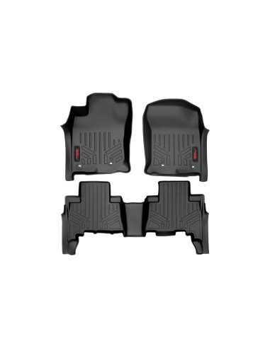 ROUGH COUNTRY Floor Mats Front and Rear |...