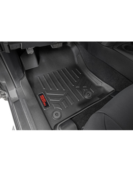 ROUGH COUNTRY Floor Mats Front and Rear | Toyota 4Runner