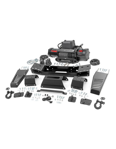 ROUGH COUNTRY Hidden Winch Mount 12000S |...