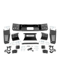 ROUGH COUNTRY Hidden Winch Mount | Toyota Tundra
