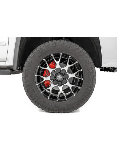 Caliper Covers | Front and Rear | Red | Toyota...