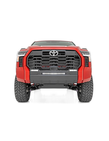 LED Light Kit | Bumper Mount | 20" Black Slim Line | Toyota Tundra (22-26)