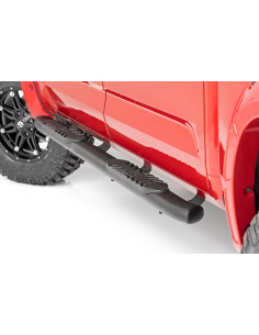 Oval Nerf Steps | Crew Cab | Black | Toyota Tundra...