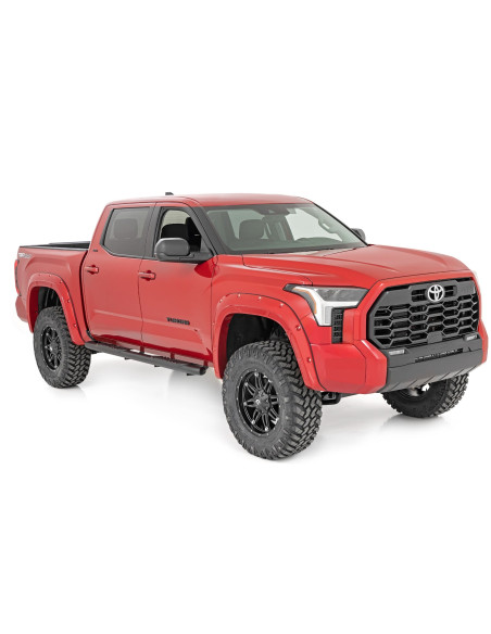 Oval Nerf Steps | Crew Cab | Black | Toyota Tundra 2WD/4WD (2022-2026)