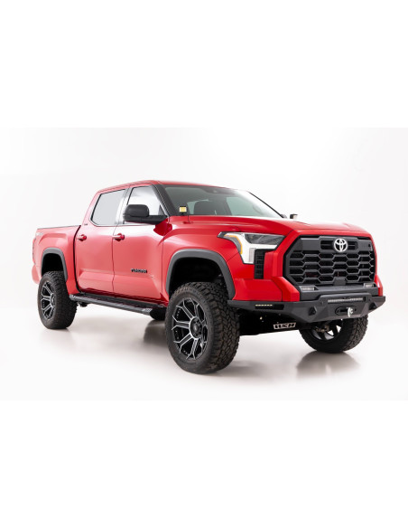 ROUGH COUNTRY HD2 Aluminum Running Boards | Toyota Tundra CrewMax