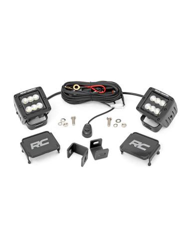 LED Light Kit | Ditch Mount | 2" Black Pair |...