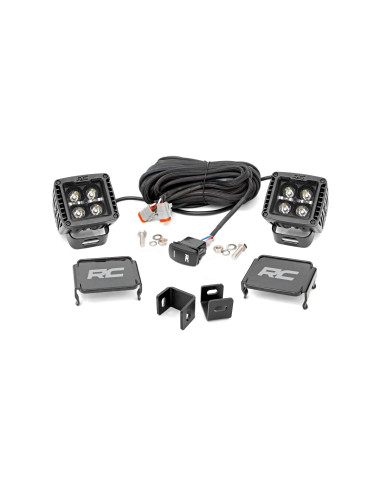 LED Light Kit | Ditch Mount | 2" Black Pair |...