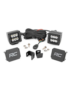 LED Light Kit | Ditch Mount | 2" Black Pair | Spot |...