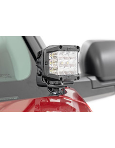 LED Light Kit | Ditch Mount | 2" Black Pair | Spot |... 2
