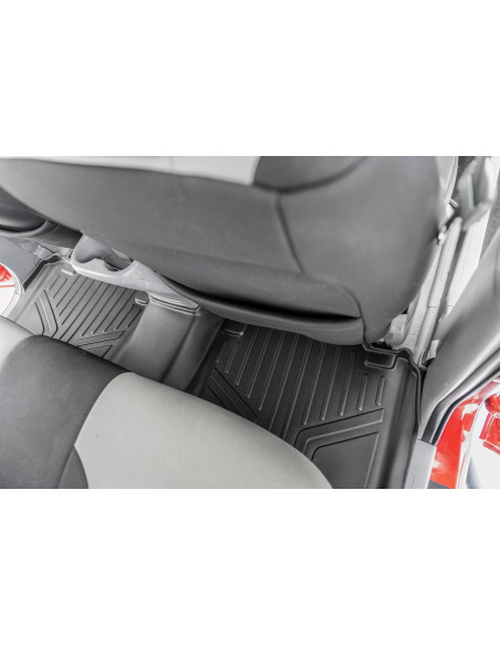 Floor Mats | Front and Rear | Double Cab | Toyota Tacoma 2WD/4WD (2005-2011)