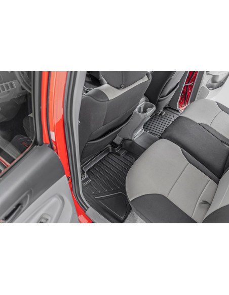 Floor Mats | Front and Rear | Double Cab | Toyota Tacoma 2WD/4WD (2005-2011)