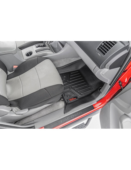 Floor Mats | Front and Rear | Double Cab | Toyota Tacoma 2WD/4WD (2005-2011)