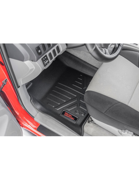 Floor Mats | Front and Rear | Double Cab | Toyota Tacoma 2WD/4WD (2005-2011)