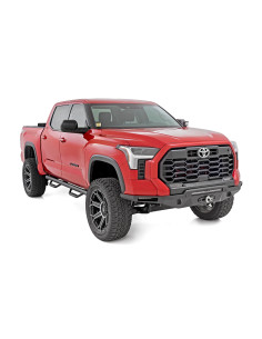 ROUGH COUNTRY Nerf Steps Cab Length CrewMax | Toyota Tundra 2
