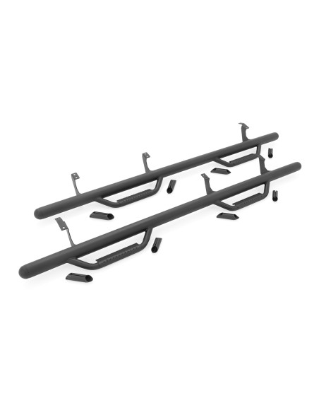 ROUGH COUNTRY Nerf Steps Cab Length CrewMax | Toyota Tundra