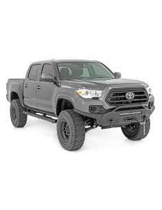 Oval Nerf Step | Double Cab | Black | Toyota Tacoma... 2