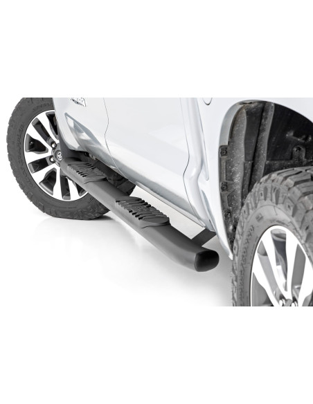 Oval Nerf Step | Crew Cab | Black | Toyota Tundra 2WD/4WD (2007-2021)