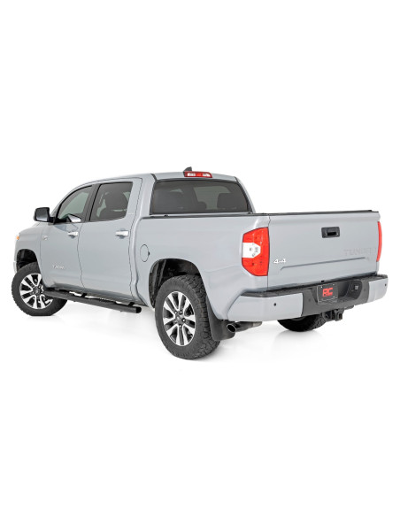 Oval Nerf Step | Crew Cab | Black | Toyota Tundra 2WD/4WD (2007-2021)