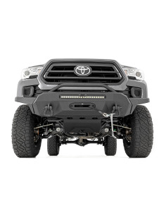 Front Bumper | Hybrid | 20" Blk LED | 12000-Lb Winch Syn... 2
