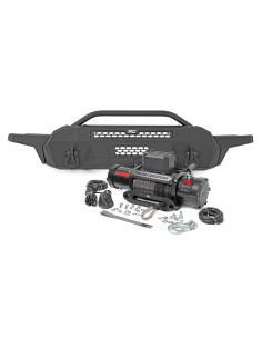 Front Bumper | High Clearance | 12000-Lb Pro Series Winch...