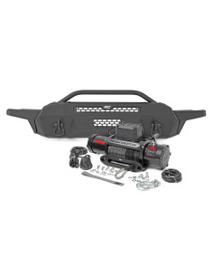Front Bumper | High Clearance | 12000-Lb Pro Series Winch...