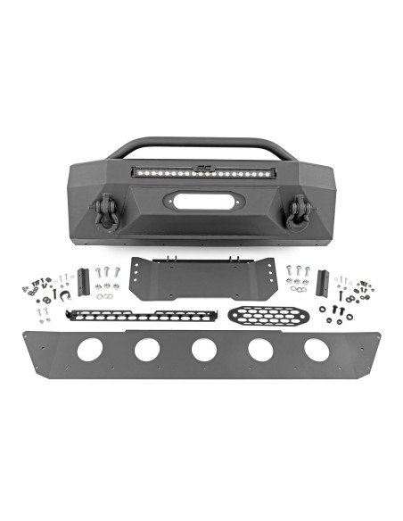 Front Bumper | Hybrid | 20" Blk DRL | Toyota 4Runner 2WD/4WD (2014-2024)