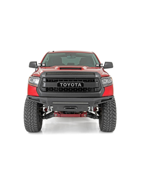 LED Light Kit | Ditch Mount | Dual 2" Black Pairs | Amber DRL | Toyota Tundra (14-21)