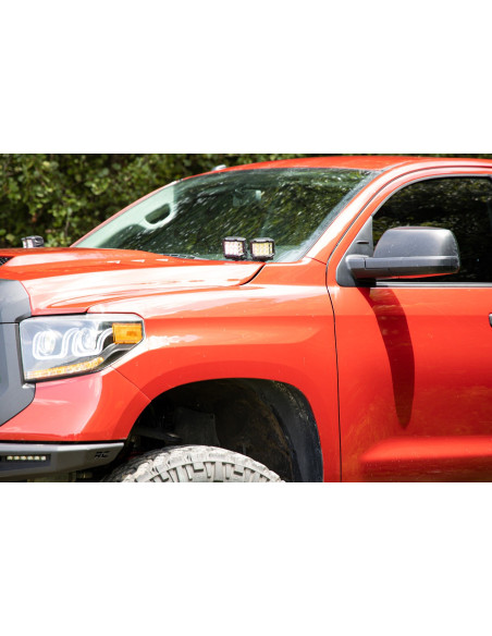 LED Light Kit | Ditch Mount | 3" OSRAM | Wide | Toyota Tundra 2WD/4WD (14-21)