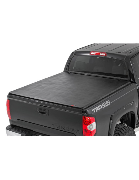 ROUGH COUNTRY LONA CAJA Plegable Tri-Fold 6'7" | Toyota Tundra