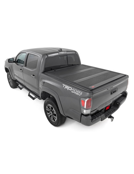 ROUGH COUNTRY Hard Low Profile Bed Cover 5' Bed | Toyota Tacoma