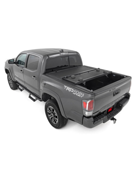 ROUGH COUNTRY Hard Low Profile Bed Cover 5' Bed | Toyota Tacoma
